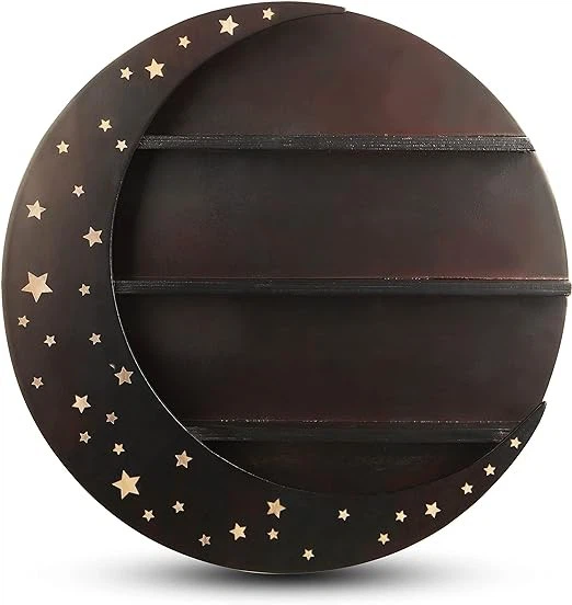 Wall Mounted Half Moon Decorative Organizer